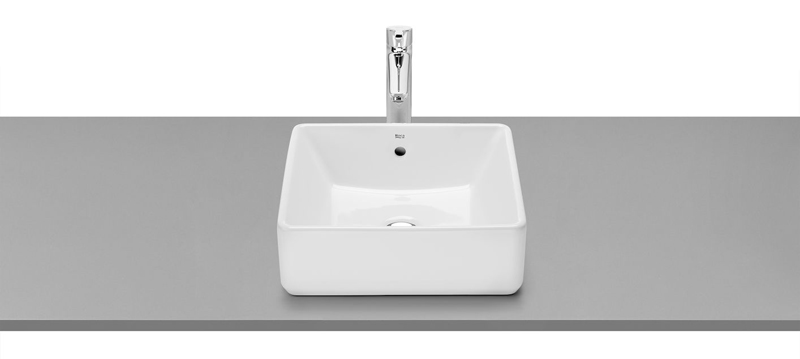 Roca GAP Umywalka nablatowa prostokątna 39x37 cm (A3270ML000)